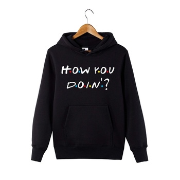 2020 How You Doin' Graphic Hoodie Women Friends Inspired Sweatshirt Greys Antomy Pullover Hoody